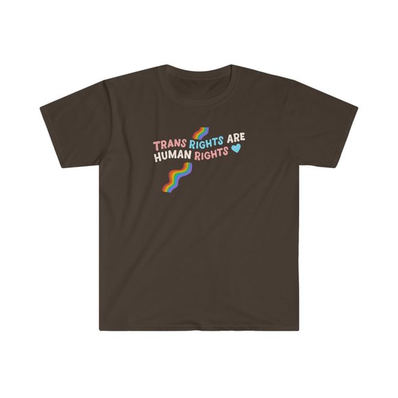 Trans Rights Are Human Rights T Shirt - Picture 13 of 16
